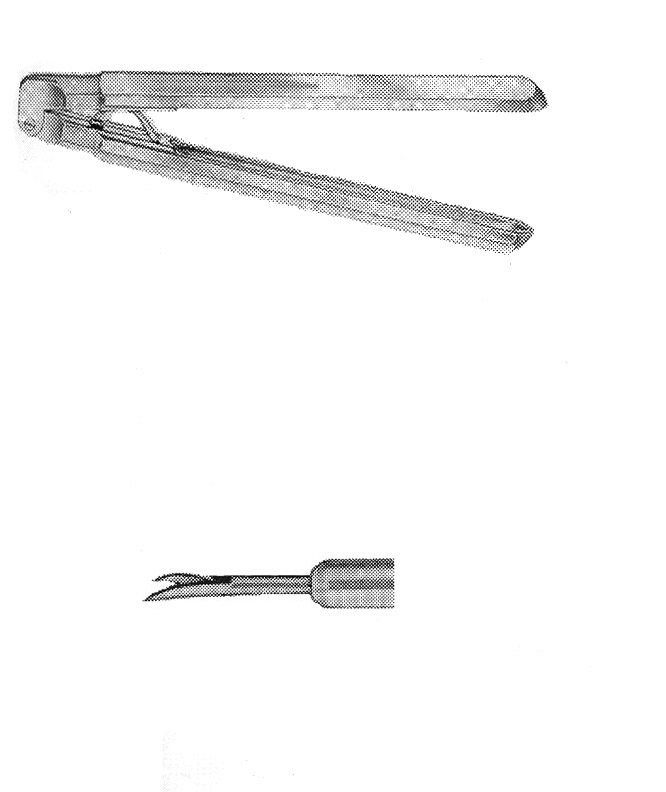 İZOLESİZ MAKAS I MODEL SAPLI  ÇAP : 5MM L:36CM